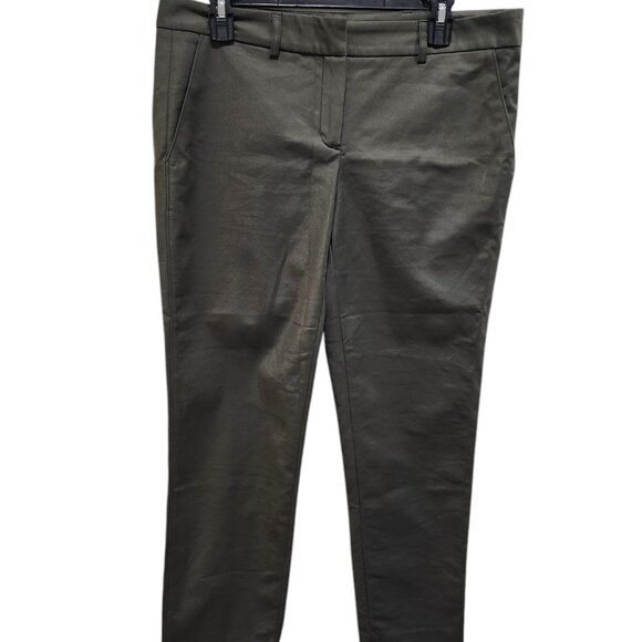 Judith & Charles Women's Olive Green Trousers Size 10 Made in Portugal - Picture 1 of 14